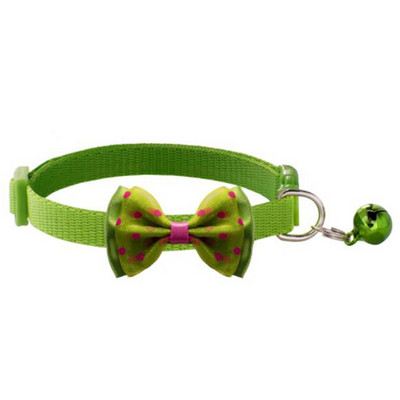 Μόδας γιακάς για σκύλους κατοικίδιων ζώων Φιόγκος με πολύχρωμα μοτίβα Χαριτωμένα ρυθμιζόμενα περιλαίμια για σκύλους γάτες Αξεσουάρ για κατοικίδια κουτάβια DIY