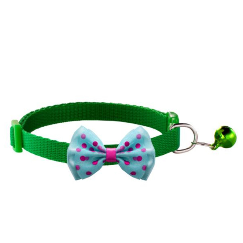 Μόδας γιακάς για σκύλους κατοικίδιων ζώων Φιόγκος με πολύχρωμα μοτίβα Χαριτωμένα ρυθμιζόμενα περιλαίμια για σκύλους γάτες Αξεσουάρ για κατοικίδια κουτάβια DIY