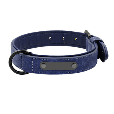 Šunų antkakliai Reguliuojami odiniai šunų antkakliai mažiems ir vidutiniams dideliems šunims Pitbull Bulldog Biglis Correa Perro šunų priedai