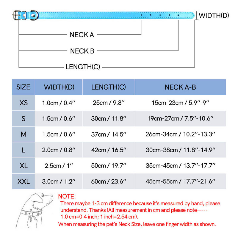 Pehmest nahast täiskaelarihm Reguleeritav kutsika kaelarihm Ohutu kaelarihmad väikesele keskmisele suurele koerale kassipoega kaelakee kassitarvikud