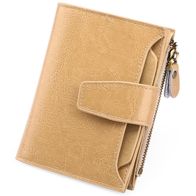 SENDEFN vabaaja naiste rahakott RFID-d blokeeriv lühike multifunktsionaalne suure mahutavusega tõmblukuga rahakott rahakott 5191