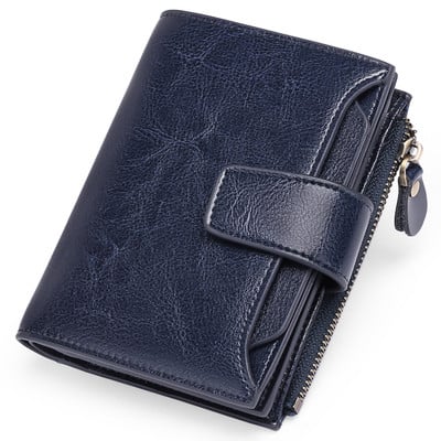 SENDEFN vabaaja naiste rahakott RFID-d blokeeriv lühike multifunktsionaalne suure mahutavusega tõmblukuga rahakott rahakott 5191