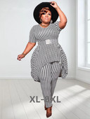 Suures suuruses kaheosalised suverõivad Naiste riided, pikad retuusid, sobivad komplektid, hulgimüük Dropshippi 3xl 4xl 5xl 6xl