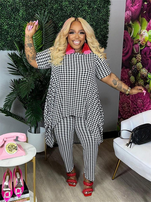 Suures suuruses kaheosalised suverõivad Naiste riided, pikad retuusid, sobivad komplektid, hulgimüük Dropshippi 3xl 4xl 5xl 6xl