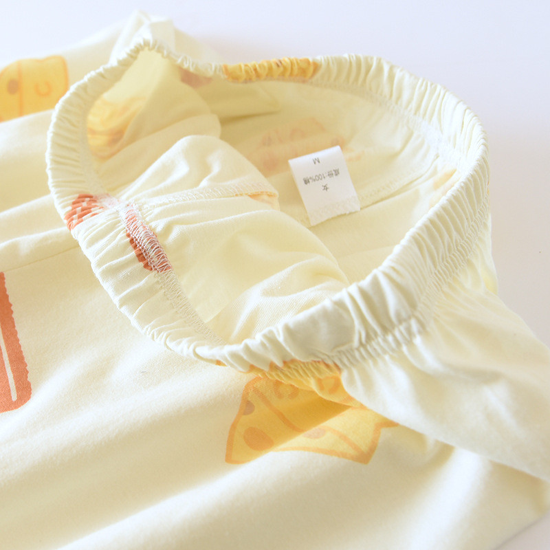 Uued kevadised ja sügisesed naiste pidžaamad, pikkade varrukatega püksid, kaheosalised 100% puuvillane kootud kardigan koduteeninduse ülikond, suur suurus