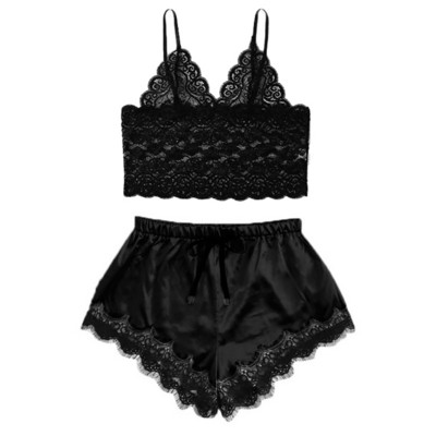 Set de pijamale cu imprimeu panda pijamale de vară sexy pijamale femei dulci, moale, confortabile, costum acasă, 2 piese, lenjerie