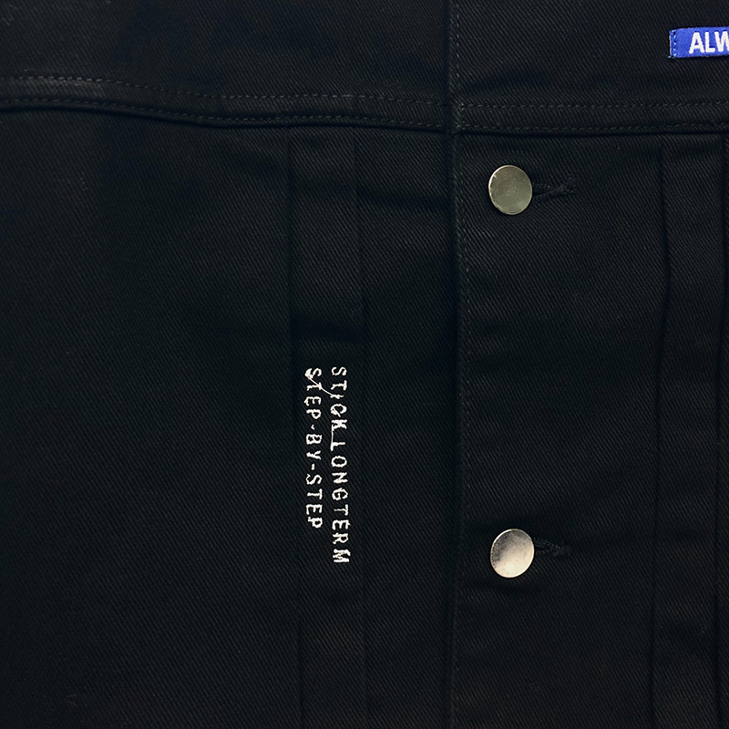 Teksajakk Meeste kulumiskindel retro raske toores teksariidest mantel, mood vabaaja kvaliteetne pestav teksasärk jakk