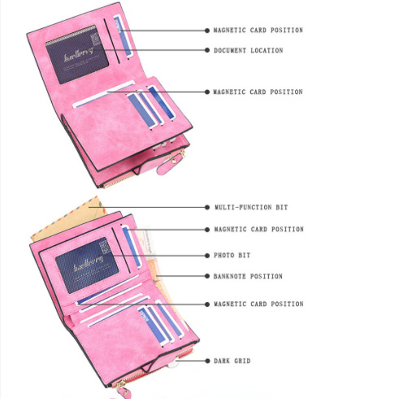 2023 Δερμάτινο γυναικείο πορτοφόλι Hasp Μικρό και λεπτό τσεπάκι με κέρματα Γυναικεία πορτοφόλια Κάτοχοι καρτών Πορτοφόλι πολυτελείας επώνυμων σχεδιαστών Πορτοφόλι