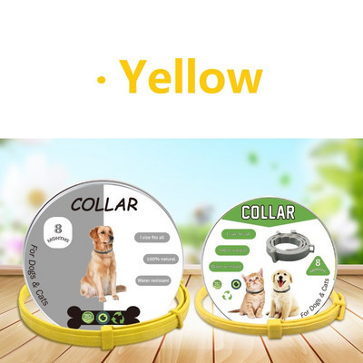 Нов 8-месечен нашийник за кучета против бълхи и кърлежи, противопаразитен нашийник за кучета, аксесоари за домашни любимци, нашийници за котки, продукти за домашни любимци, консумативи за кученца Perro