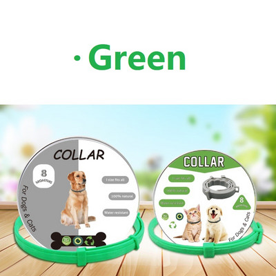 Нов 8-месечен нашийник за кучета против бълхи и кърлежи, противопаразитен нашийник за кучета, аксесоари за домашни любимци, нашийници за котки, продукти за домашни любимци, консумативи за кученца Perro