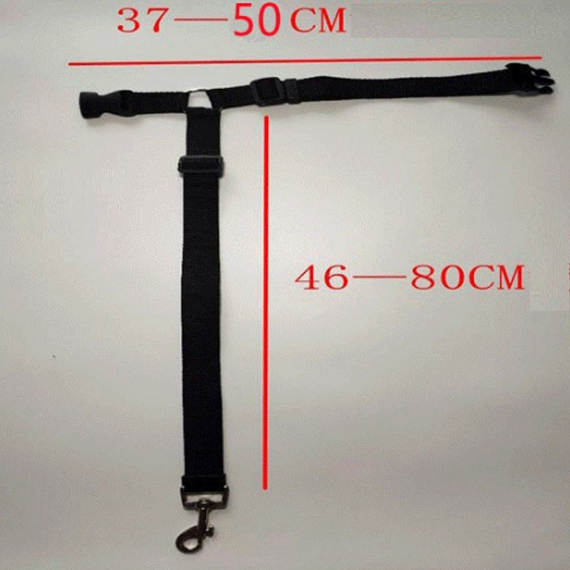 Συμπαγής ζώνη ασφαλείας αυτοκινήτου δύο σε ένα κατοικίδιο ζώο, Μόλυβδος λουρί πίσω καθίσματος, ρυθμιζόμενη ζώνη ασφαλείας για αξεσουάρ κατοικίδιων για κολάρο σκυλιών γατάκια