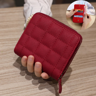 Portofele pentru femei Portofel Kawaii drăguț Portofel de lux de designer de doamnă Poșetă roz Portofel de femei Portofel mic de piele pentru femei Poșeta de monede