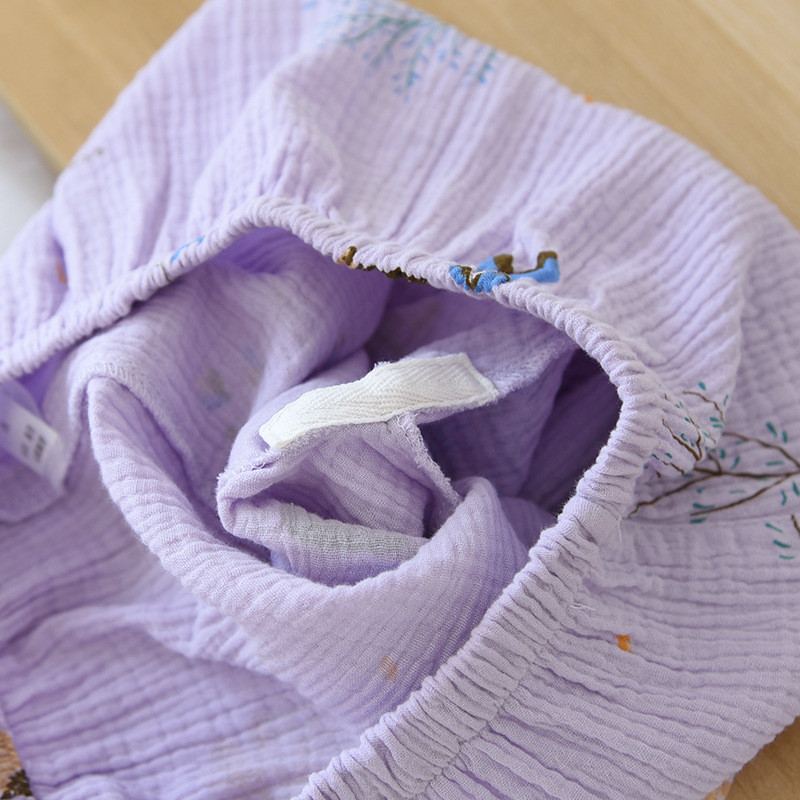 2023, pijamale noi de primăvară și toamnă pentru femei, 100% bumbac, cu mâneci lungi, îmbrăcăminte pentru acasă, purpuriu, lavandă, set de pijamale simple pentru femei, plus mărime