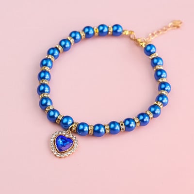 Kassi kaelarihm Pet Pearl kaelakee Lemmiklooma kaelarihm Kasside ja koerte ehted Love Diamond Lemmikloomatooted koertele sünnipäevakingitustele Fototarvikud