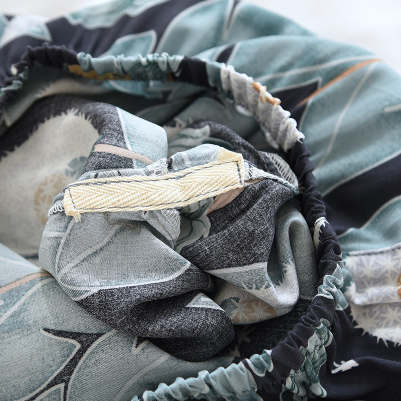 Uus kevad- ja sügisene naiste pidžaamad 100% viskoosist pikkade varrukatega koduriided puhtast puuvillast lilled pluss suuruses kaheosaline komplekt suvine