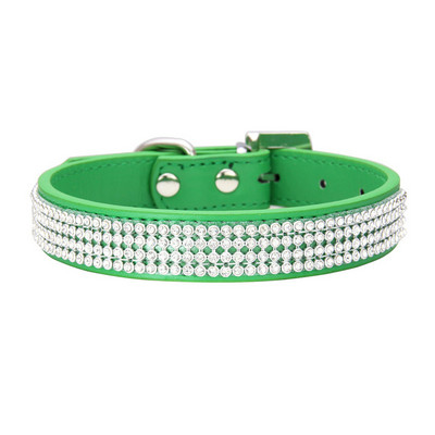 XS SML XL Udobna kristalna ogrlica za pse od antilop vlakana Svjetlucava ogrlica za pse s vještačkim dijamantom Ogrlica s kopčom od legure cinka za male pse Mačka