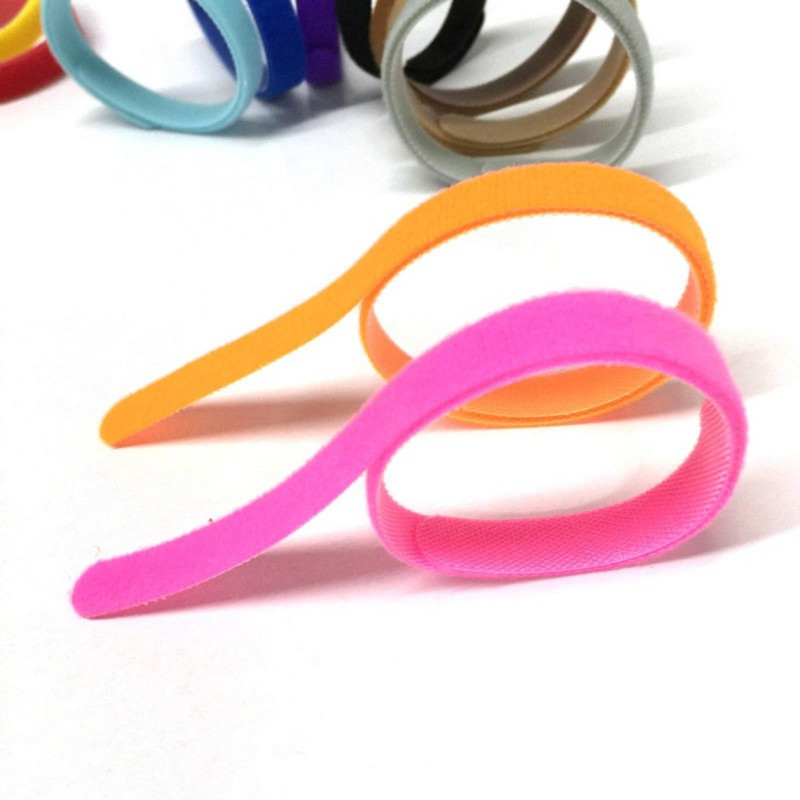 12 τεμάχια/Σετ Μαλακό νάιλον κουτάβι νεογέννητο κατοικίδιο κολάρα Identify ρυθμιζόμενα πολύχρωμα μικρά σκυλιά whelping κολάρα γατάκια Velcro