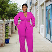 Σετ σε μεγάλο μέγεθος Γυναικεία ρούχα Σετ δύο τεμαχίων Μακρυμάνικα μπλουζάκια και παντελόνια Φθινοπωρινά χαλαρά κοστούμια Dropshipping Χονδρική