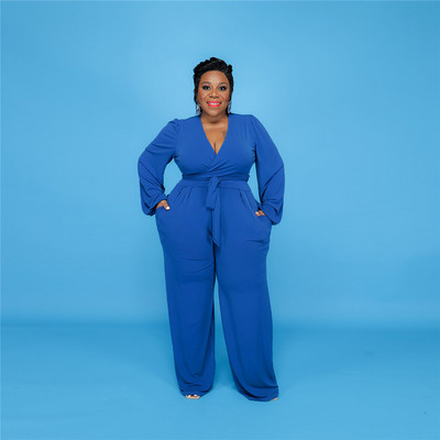 Σετ σε μεγάλο μέγεθος Γυναικεία ρούχα Σετ δύο τεμαχίων Μακρυμάνικα μπλουζάκια και παντελόνια Φθινοπωρινά χαλαρά κοστούμια Dropshipping Χονδρική