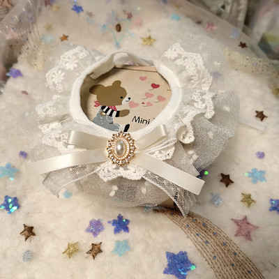 Csipke Kutya Bandana Nyomtatott Puha Nyakörv Öltöztetős Kisállat nyakkendő Kellékek Macska sál Virágos szalag Chihuahua kiskutya cica pórázhoz