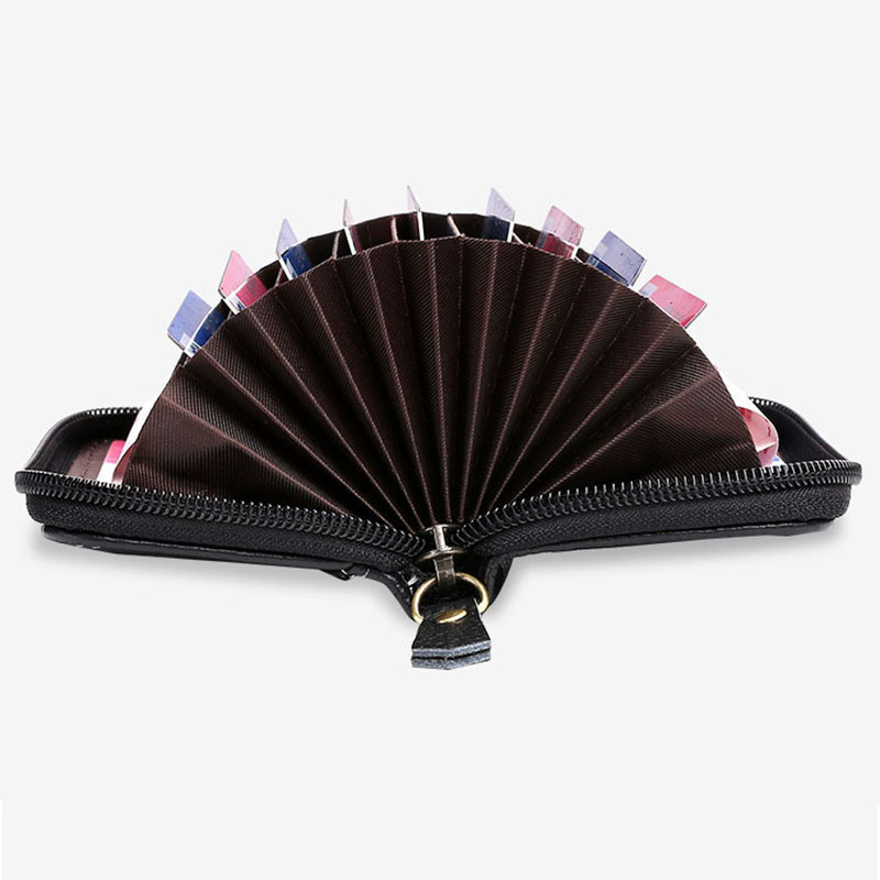 Κάτοχος ανδρικής κάρτας Επαγγελματίες γυναίκες Κάτοχος πιστωτικής κάρτας  θήκη για τραπεζικές κάρτες Πορτοφόλι RFID Κέρμα Carteira Masculina