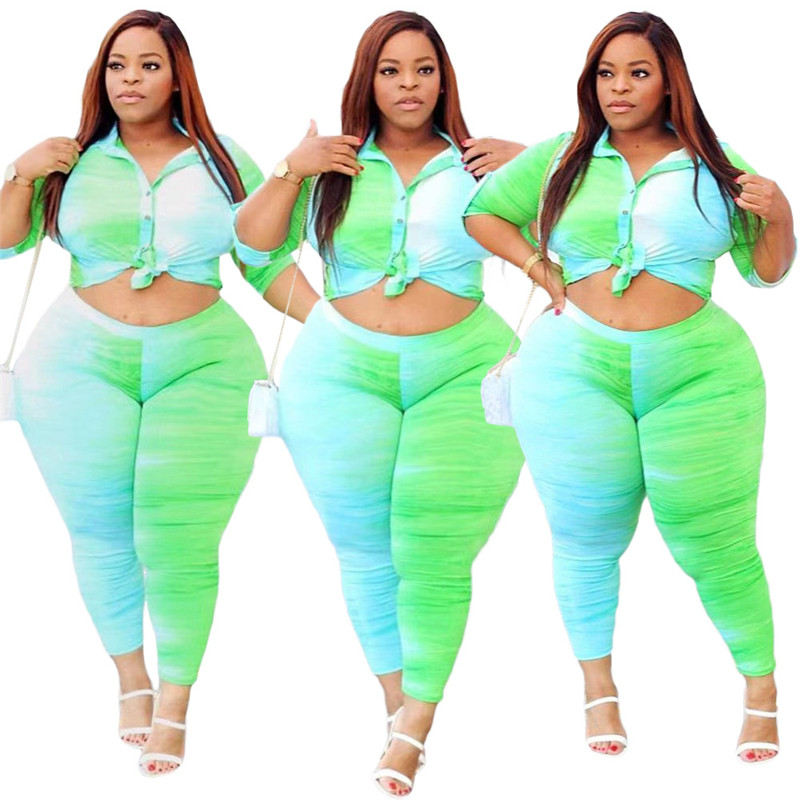 Dvojdielne outfity 5XL pre ženy, sety topu a nohavíc, streetwear, plus size, tepláky, legíny, veľkoobchod, dropshipping
