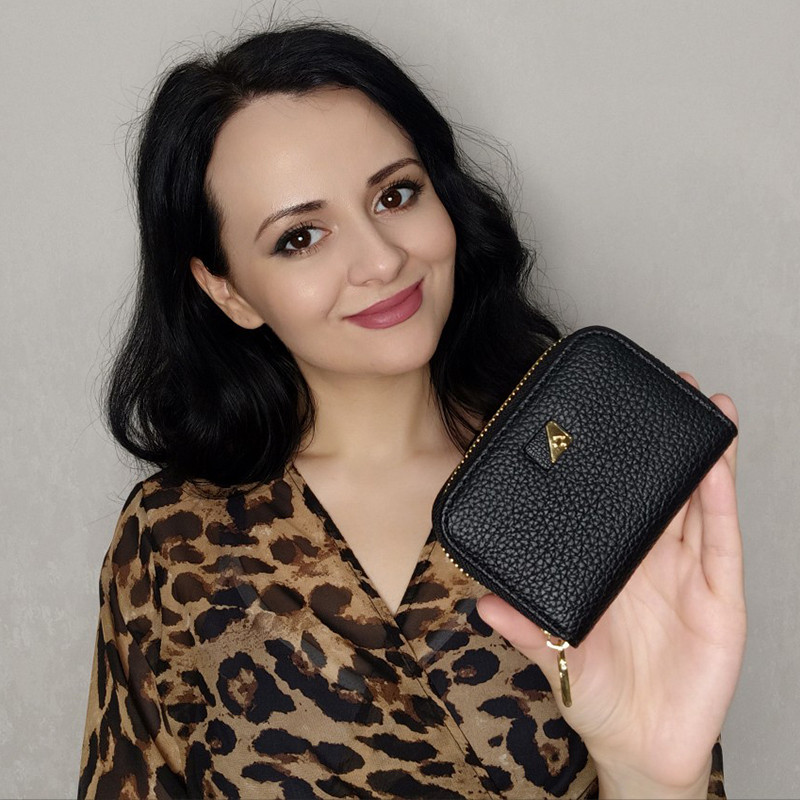 Badu.bg Малки портфейли за карти с къс клъч Дамски портмонета за монети ...