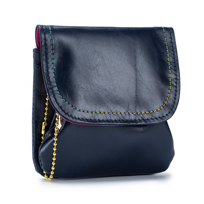 Γυναικείο πορτοφόλι με κέρματα Αλλαγή τσαντάκι Μεταλλικό κάλυμμα Κλείσιμο θήκης κάρτας Πορτοφόλι Vintage Kiss πόρπη Μικρή τσάντα συμπλέκτη