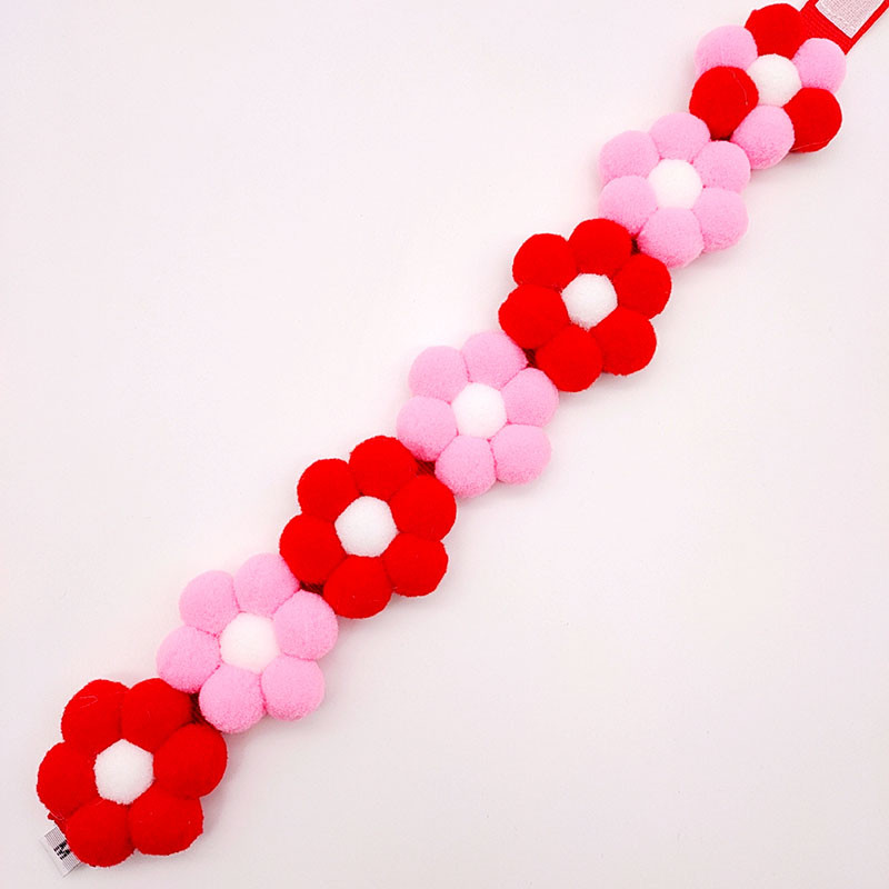 Ins στυλ Μόδα γιακά σκυλιών Μαλακό κολιέ λουλουδιών γατών για κατοικίδια Διακόσμηση για σκύλους Γάτες Διακόσμηση κουταβιών γατούλα