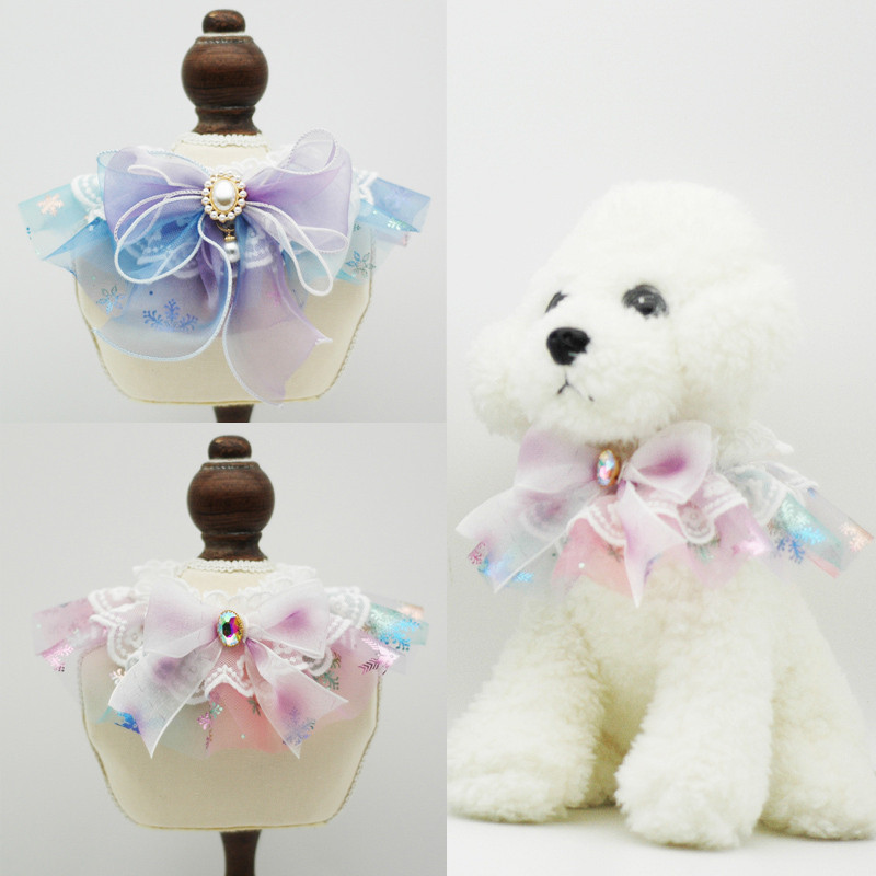 Ρυθμιζόμενο κολάρο σκύλου Μπαντάνα με στάμπα Νότιας Κορέας Αξεσουάρ για σκύλους με κασκόλ για σκύλους Μικρό μεσαίο κατοικίδιο