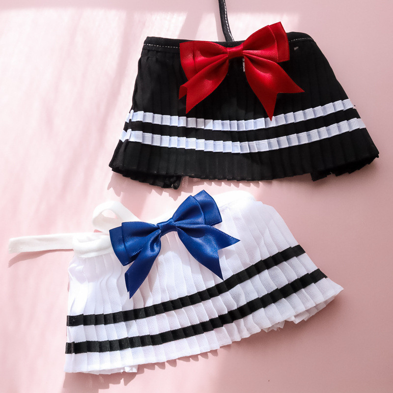 Κολάρο κατοικίδιων Preppy Κολάρο κατοικίδιων Αξεσουάρ πετσετών για σκύλους γάτας Δαντέλα Φιόγκος γατάκι φόρεμα ρυθμιζόμενο αξεσουάρ γάτας