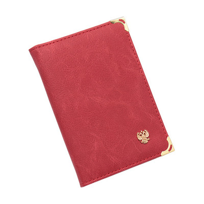 Ρωσική μαύρη ρετρό τσάντα για άδεια οδήγησης αυτοκινήτου Δερμάτινο κάλυμμα PU για έγγραφα οδήγησης αυτοκινήτου Θήκη πορτοφολιού πιστωτικής κάρτας 2022