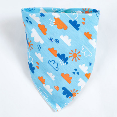 Eșarfă câine Bandană Bumbac Lavabil Animale drăguțe Dinozaur Flori Model Eșarfă pentru câini Papion Pisica Accesorii pentru câini Produse pentru animale de companie