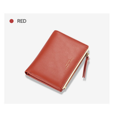 Δερμάτινο γυναικείο φερμουάρ πορτοφολιού 2022 Hasp Mini στυλ Μεγάλης χωρητικότητας Γυναικεία Μόδα τσάντα για χρήματα Θήκη για κέρματα Πορτοφόλι για πολλές κάρτες