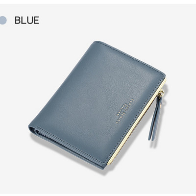 Δερμάτινο γυναικείο φερμουάρ πορτοφολιού 2022 Hasp Mini στυλ Μεγάλης χωρητικότητας Γυναικεία Μόδα τσάντα για χρήματα Θήκη για κέρματα Πορτοφόλι για πολλές κάρτες