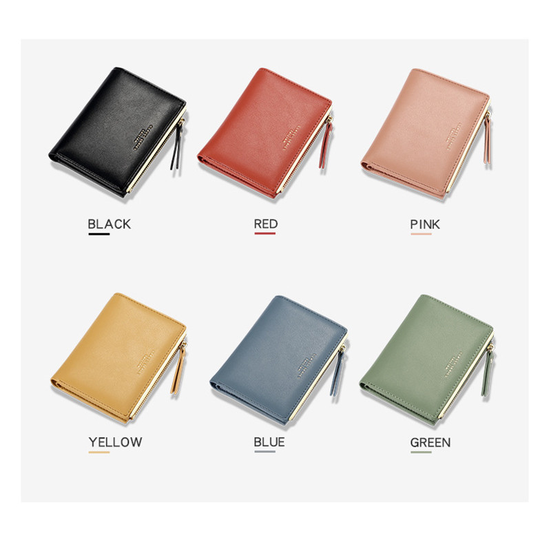 Δερμάτινο γυναικείο φερμουάρ πορτοφολιού 2022 Hasp Mini στυλ Μεγάλης χωρητικότητας Γυναικεία Μόδα τσάντα για χρήματα Θήκη για κέρματα Πορτοφόλι για πολλές κάρτες