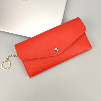 Πορτοφόλια νομισμάτων Μόδα Πτυσσόμενα μακριά πορτοφόλια Πολυλειτουργικά ένθετα Εικόνα Γυναικείο πορτοφόλι Πιστωτικές κάρτες Θήκη Hasp Τσάντες Carteras