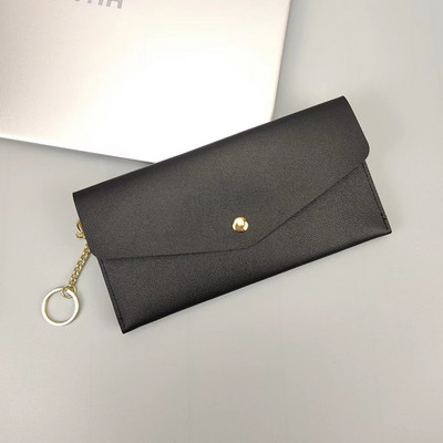 Πορτοφόλια νομισμάτων Μόδα Πτυσσόμενα μακριά πορτοφόλια Πολυλειτουργικά ένθετα Εικόνα Γυναικείο πορτοφόλι Πιστωτικές κάρτες Θήκη Hasp Τσάντες Carteras