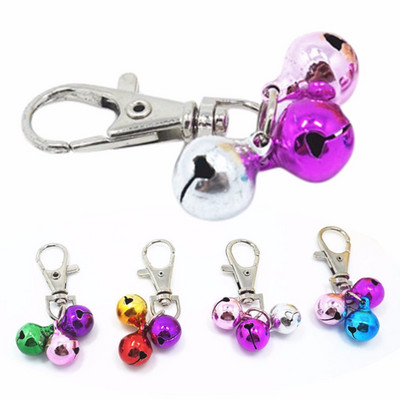 1PCS Pet Dog Cat Collar Bell Направи си сам аксесоари за нашийник Loud Bell коте Безопасност Случайна