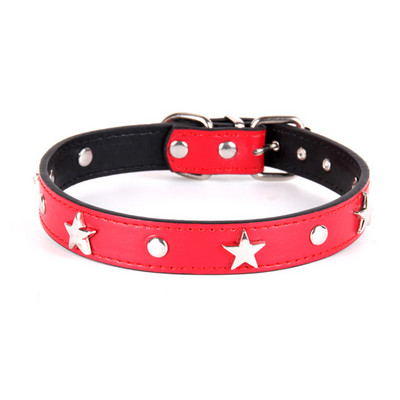 Κολάρο προμηθειών κατοικίδιων για σκύλους με αιχμές Ρυθμιζόμενη δερμάτινη αυστηρή αλυσίδα για σκύλους για κολάρο σκύλου για κολάρα σκυλιών με πέντε άκρες Acce