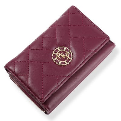 Moodsad kaardihoidjatega rahakotid naistele Brändi disainer Pehmest PU-nahast naiste rahakotid Naiste lukuga rahakotid Carteras Para Mujer