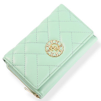 Moodsad kaardihoidjatega rahakotid naistele Brändi disainer Pehmest PU-nahast naiste rahakotid Naiste lukuga rahakotid Carteras Para Mujer