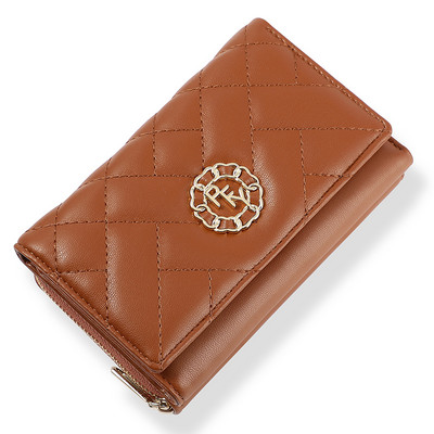 Moodsad kaardihoidjatega rahakotid naistele Brändi disainer Pehmest PU-nahast naiste rahakotid Naiste lukuga rahakotid Carteras Para Mujer