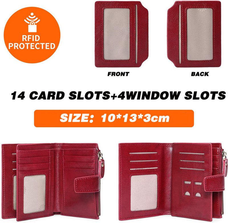 Πολυτελές γυναικείο πορτοφόλι  ρετρό λαδιό   μόδας κορίτσι πορτοφόλι Κοντό φερμουάρ Μικρό τσαντάκι με κέρματα για γυναίκες Carteras