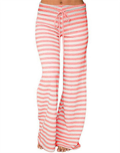 Top de pijama cu mâneci lungi în dungi modal pentru damă, pentru primăvară și toamnă, marimi mari, larg, ușoară, cu gât rotund