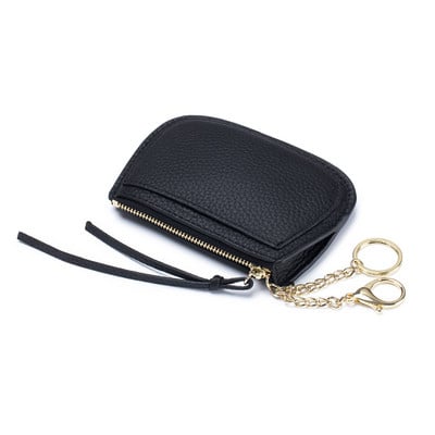 Zero Wallet Δερμάτινο Μίνι Μπρελόκ φερμουάρ Στυλ Κέρμα Αλλαγή Πορτοφολιού Πορτοφόλι Πορτοφόλι Κοριτσίστικο Πορτοφόλι Μικρό πουγκί Carteras Para Mujer