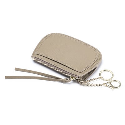 Zero Wallet Δερμάτινο Μίνι Μπρελόκ φερμουάρ Στυλ Κέρμα Αλλαγή Πορτοφολιού Πορτοφόλι Πορτοφόλι Κοριτσίστικο Πορτοφόλι Μικρό πουγκί Carteras Para Mujer