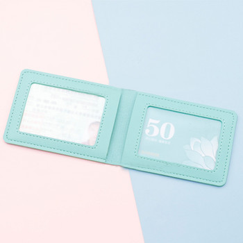 Ултратънък калъф за карти Изискан общ моден документ за шофиране Поставка за карти от PU кожа Едноцветна чанта за шофьорска книжка Tarjetero