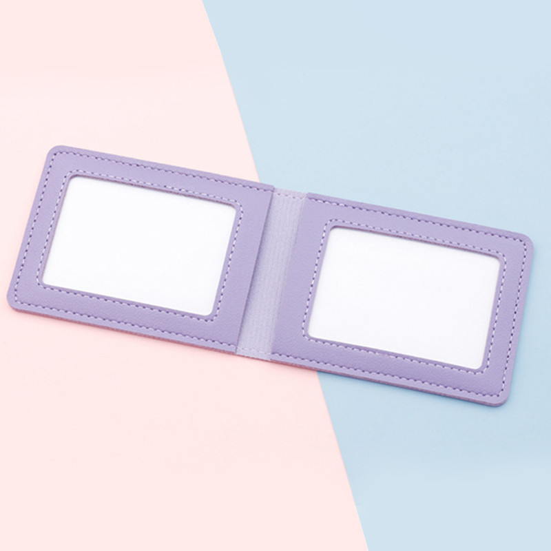 Husă ultrasubțire pentru carduri Rafinat la modă generală Document de conducere Suport de card din piele PU Poșetă pentru permis de conducere de culoare solidă Tarjetero