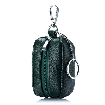 Μίνι δερμάτινο τσαντάκι για κέρματα Γυναικείο ανδρικό φερμουάρ Τσάντα τσέπης μονόχρωμη κλειδιά κάρτα λεωφορείου Θήκη νομισμάτων Τσάντα αλλαγής Monedero Mujer 2023